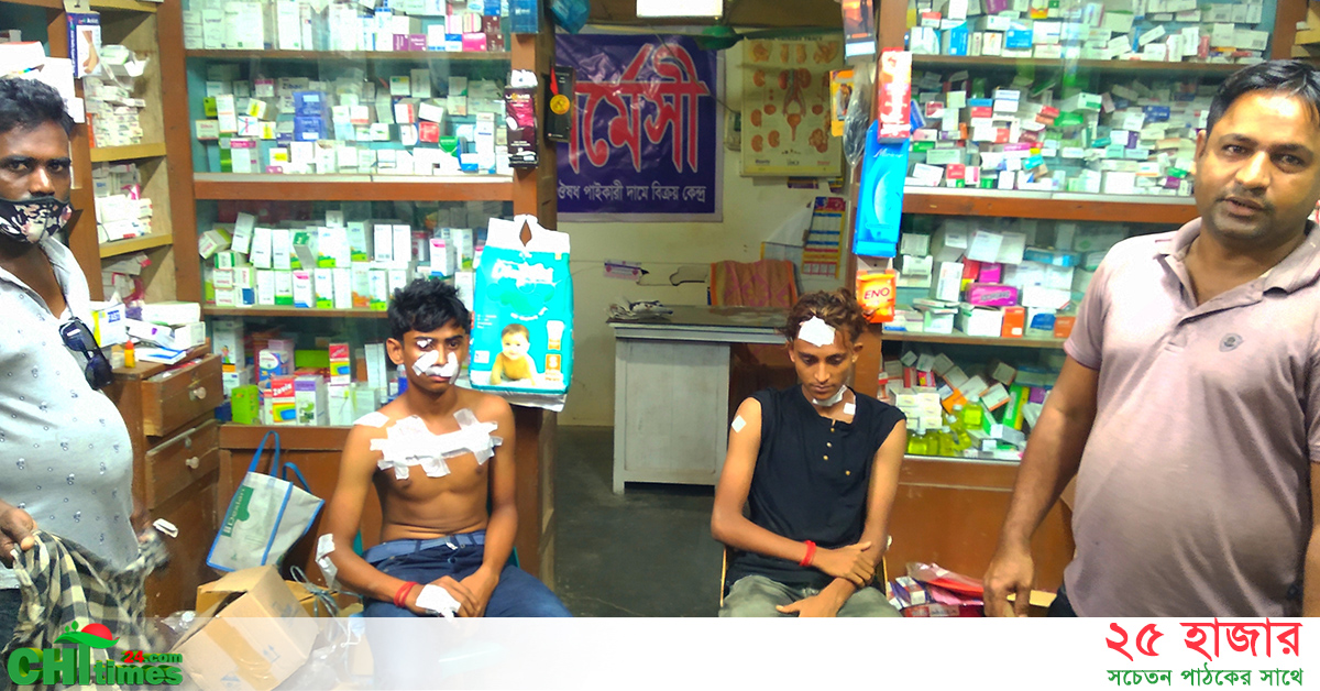 বাঘাইছড়িতে উর্দ্ধগতির বাইকের ধাক্কায় আহত ২ সাইকেল আরোহী  