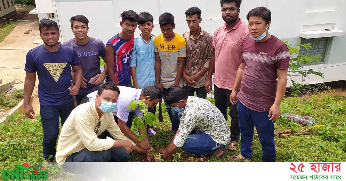 প্রধানমন্ত্রীর জন্মদিনে বিলাইছড়ি ছাত্রলীগের বৃক্ষরোপণ কর্মসূচী 