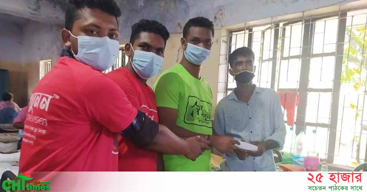 মানবিক সহায়তায় কৃষকের পাশে স্বপ্নবুনন বরকল উপজেলা টিম