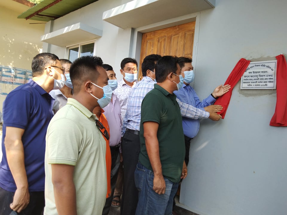 জেলাপরিষদের অর্থায়নে প্রধান শিক্ষক সমিতির ভবন উদ্ধোধন