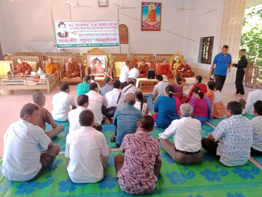 জুরাছড়িতে মানবেন্দ্র নারায়ণ লারমার ৩৭তম শোক দিবস পালিত