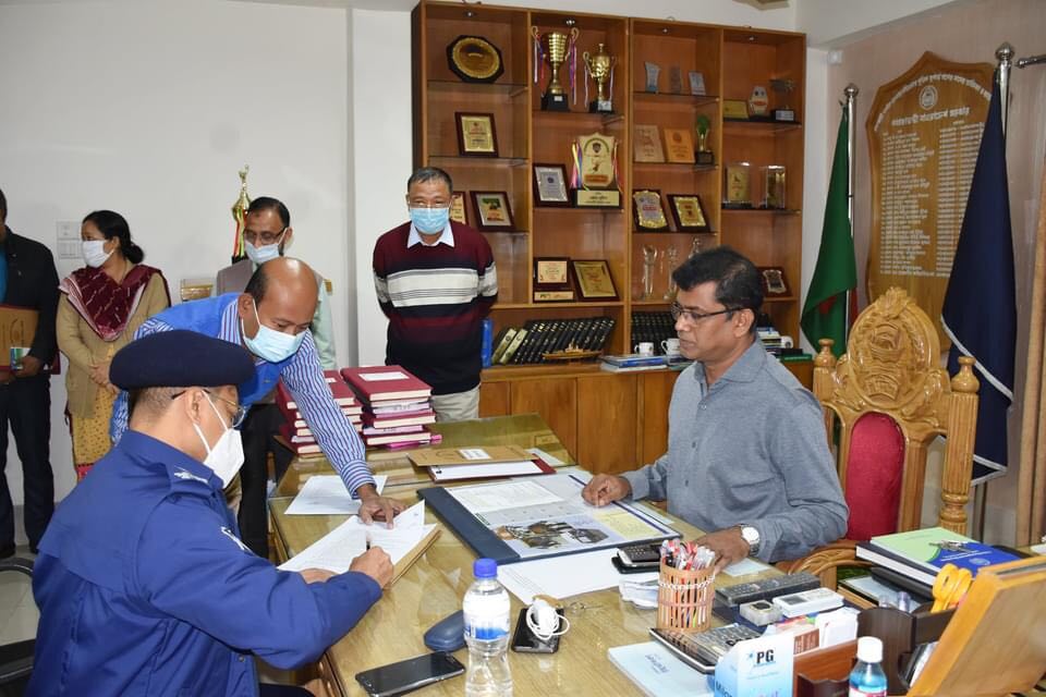 দায়িত্ব বুঝে নিলেন রাঙামাটির নতুন এসপি