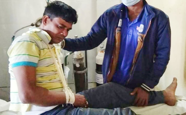 আবারো মানবিক পুলিশের ভুমিকায় নানিয়ারচর থানা পুলিশ