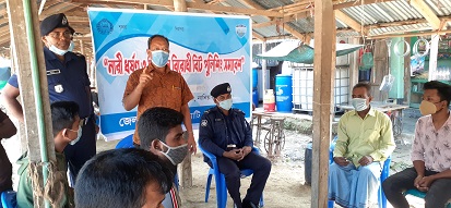 নানিয়ারচরে সড়ক দুর্ঘটনা ও ধর্ষন রোধে বিট পুলিশিং সমাবেশ