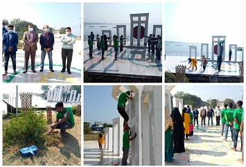 নানিয়ারচরে শহীদ মিনার পরিস্কার করলো বিডি ক্লিন