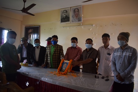 তিন বছরেও অরবিন্দু চাকমা’র  হত্যাকারী গ্রেপ্তার হয়নিঃ জ্ঞানেন্দু বিকাশ চাকমা