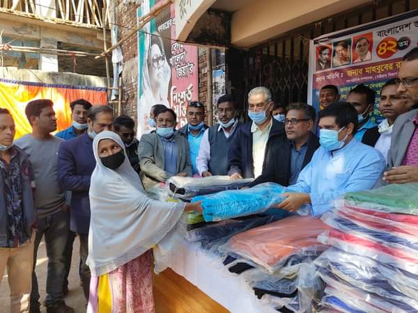 জাসাস'র প্রতিষ্ঠা বার্ষিকী উপলক্ষ্যে অসহায়দের মাঝে শীতবস্ত্র বিতরণ