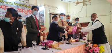 বাঘাইছড়িতে বীর মুক্তিযোদ্ধাদের সংবর্ধনা 