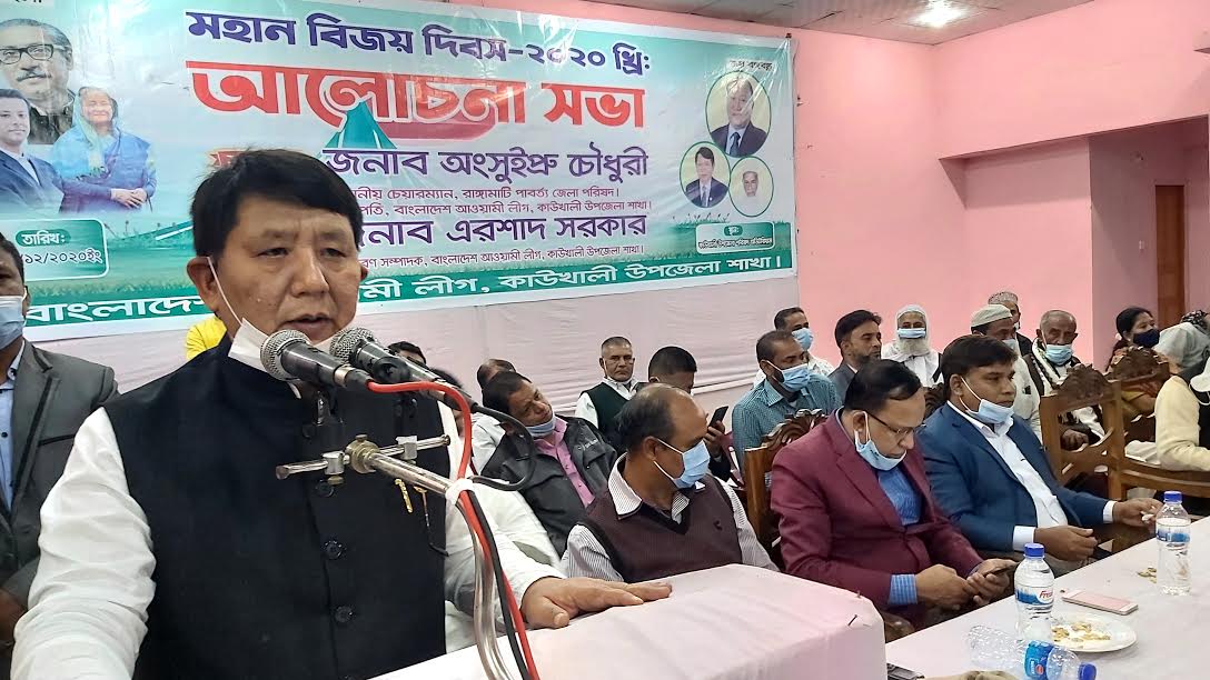 বঙ্গবন্ধুর ভাস্কর্য ভাংচুর করা মানে জাতীয় পতাকা ও সংবিধানকে অবমাননা করা