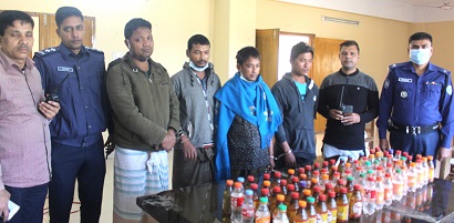 কাউখালীতে মাদক ব্যবসায়ী মনুসহ আটক-৪