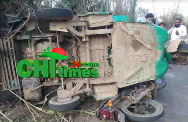 সাজেক সড়কে মাহিন্দ্র ও মোটরসাইকেল মুখোমুখি সংঘর্ষে আহত ৭