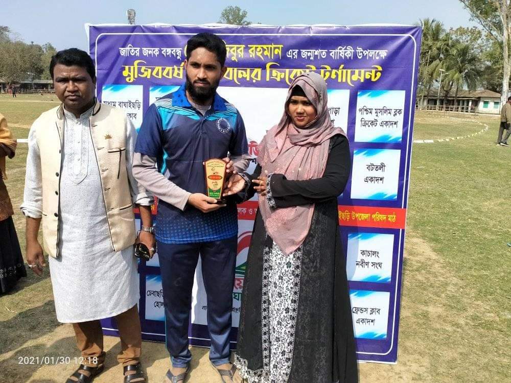 আমতলী ফ্রেন্ডস ক্লাব ৭ উইকেটে হারালো বটতলী স্পোর্টিং ক্লাবকে