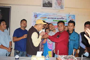 জুরাছড়িতে ছাত্রলীগের ৭৩তম প্রতিষ্ঠাবার্ষিকী উদযাপন