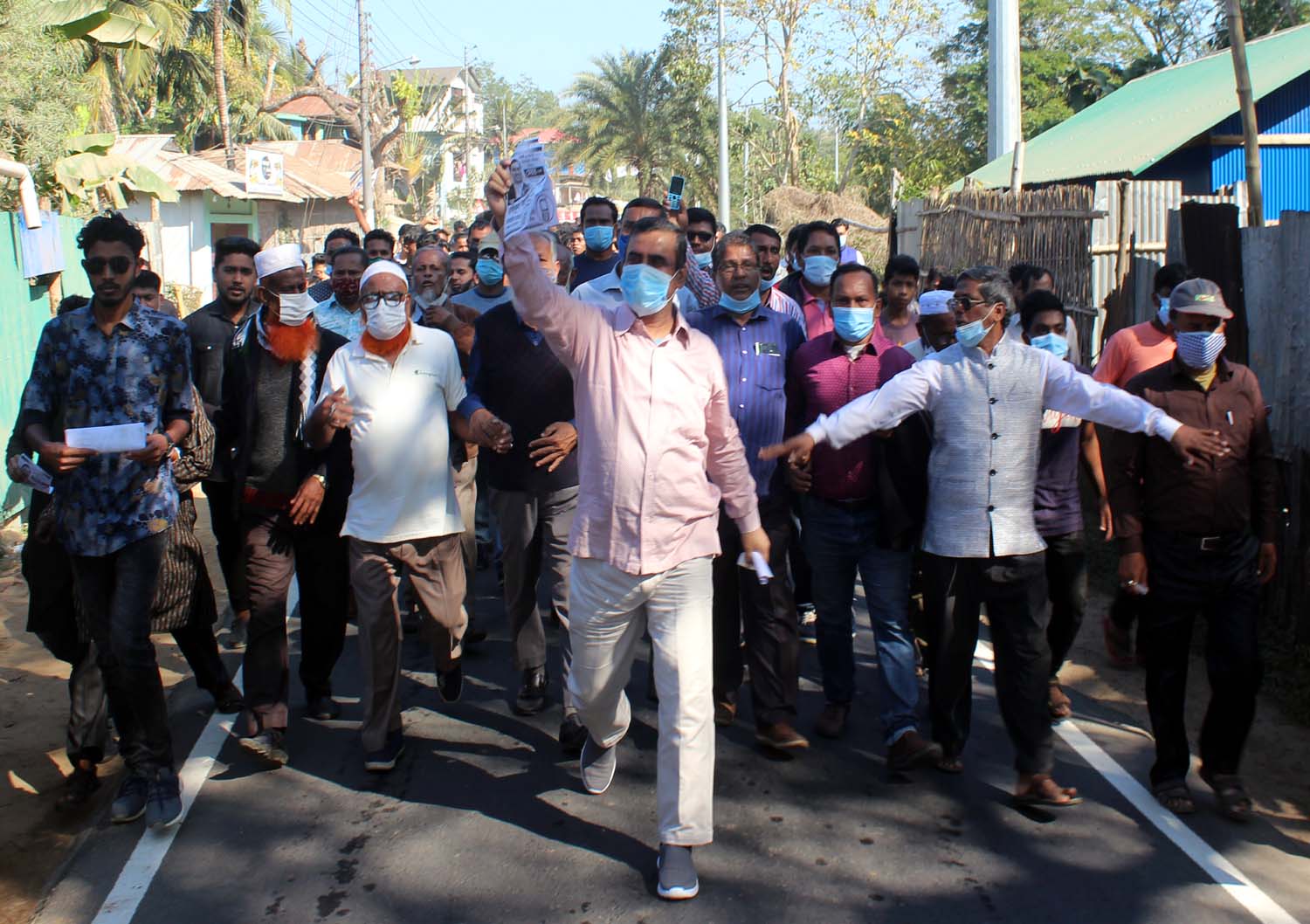খাগড়াছড়ি পৌর এলাকা এখন উৎসবের নগরী