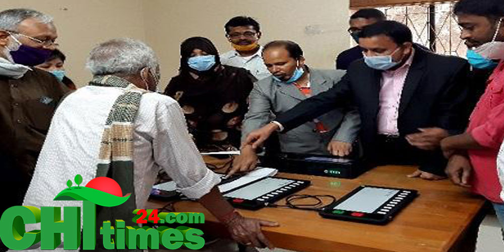 মক ভোট দিলো রাঙামাটি পৌরএলাকার ভোটাররা 