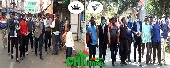 পৌর নির্বাচনকে সামনে রেখে বিরামহীন প্রচারনায় ব্যস্ত প্রার্থীরা