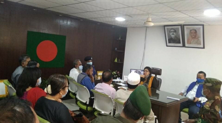 মহান শহীদ দিবস উপলক্ষে নানিয়ারচরে প্রস্তুতি সভা