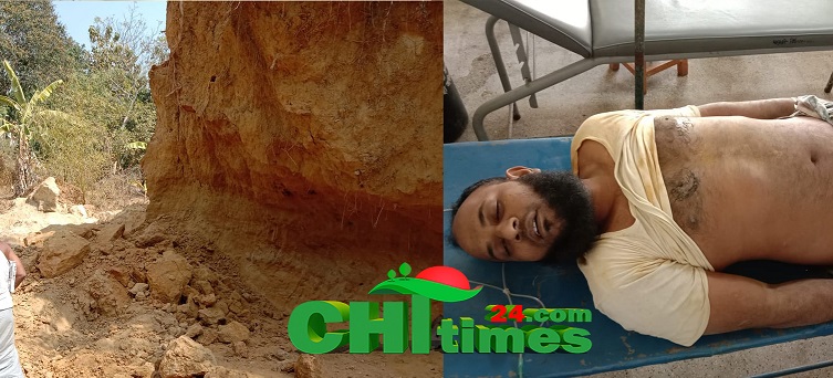 পাহাড় কাটার সময় মাটি চাপায় ১জনের মৃত্যু