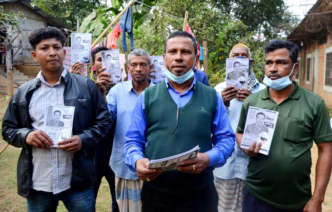 ভোটারদের ব্যাপক সাড়া পাচ্ছেন ৭ নং ওয়ার্ডের রবি