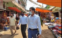 করোনা সচেতনতা বাড়াতে রাঙামাটি জেলা প্রশাসনের মোবাইল কোর্ট