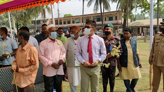 বাঘাইছড়িতে বীর মুক্তিযোদ্ধাদের সংবর্ধনা