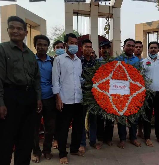 স্বাধীনতা দিবসে রাজস্থলীতে বিএনপির শ্রদ্ধা