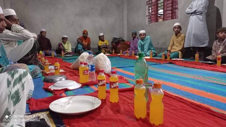 সুবিধাবঞ্চিত শিশুদের নিয়ে নানিয়ারচরে ব্লাড ফোর্সের ইফতার 