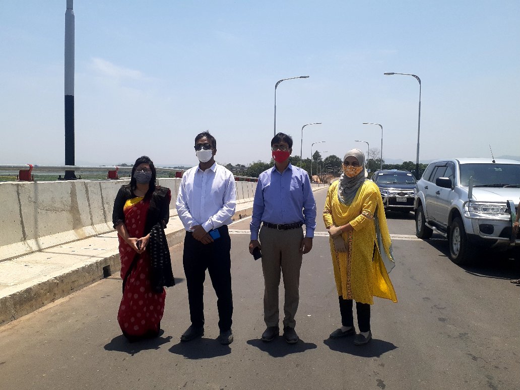 নানিয়ারচর উপজেলা পরিদর্শন করলেন জেলা প্রশাসক