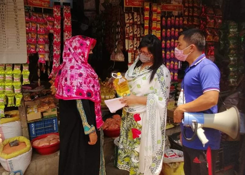 নানিয়ারচরে বাজার মনিটরিংয়ে মাঠে প্রশাসন