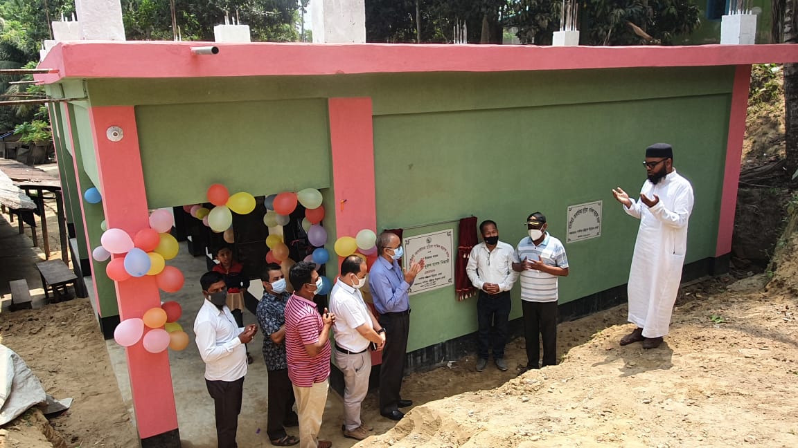 বাঘাইছড়িতে মাদ্রাসা সহ তিন প্রকল্পের উদ্বোধন 