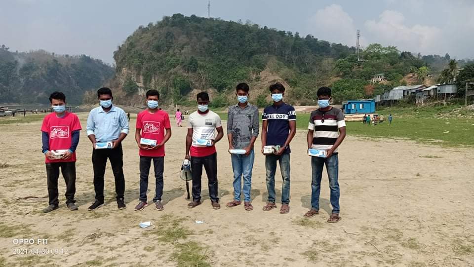 স্বপ্নবুননের সুবলং ইউনিয়ন শাখার উদ্যোগে জনসচেতনতা ও মাস্ক বিতরণ