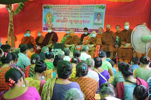 সাংস্কৃতিক ব্যক্তিত্ব জ্যোতিলেশ্বর চাকমার সাপ্তাহিক ক্রিয়া অনুষ্ঠিত