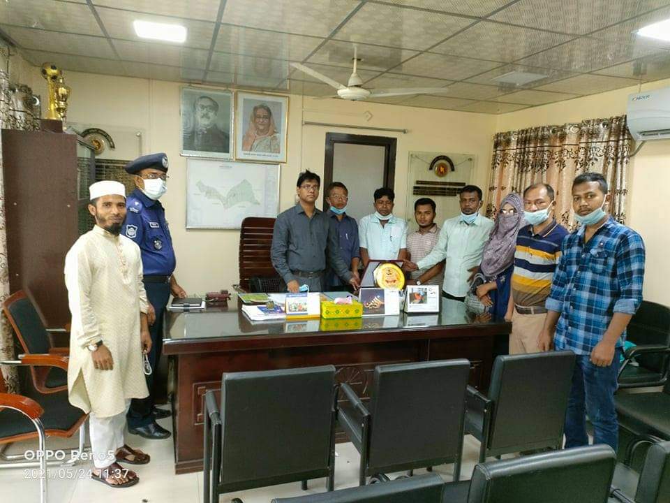 রাজস্থলীর ইউএনওর বিদায় সংবর্ধনা