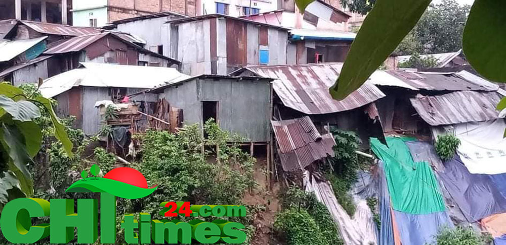 পাহাড় ধ্বসের ঝুঁকিতে কাপ্তাইয়ের ৫'শ পরিবার