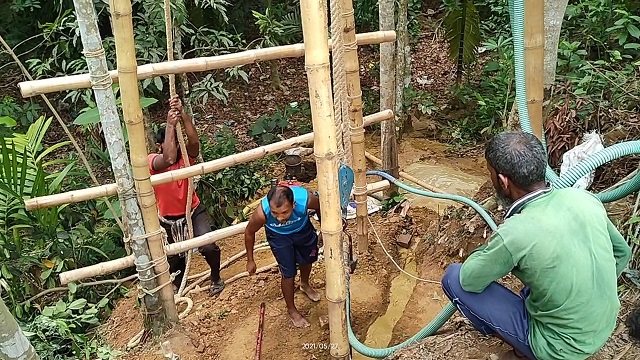 বাঘাইছড়িতে পানির সংকট নিরসনে গভীর নলকূপ স্থাপন শুরু