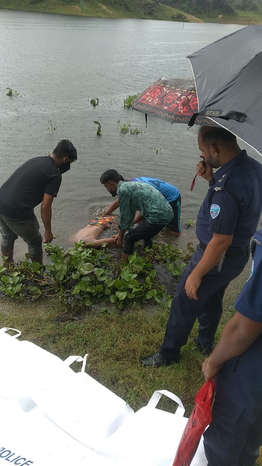 রাঙামাটির কাপ্তাই হ্রদ থেকে অজ্ঞাত যুবকের অর্ধগলিত মরদেহ উদ্ধার