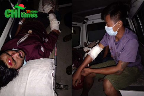 রাজস্থলীতে মোটরসাইকেলের ধাক্কায় অটোরিক্সা চালক ও যাত্রী আহত
