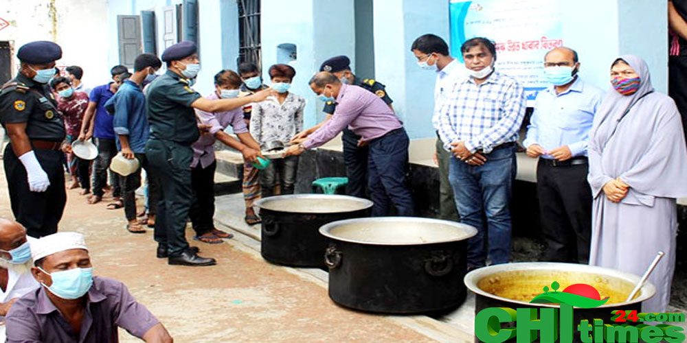 বঙ্গমাতার জন্মদিনে রাঙামাটি কারাগারে খাবার বিতরণ করলেন এমপি দীপংকর তালুকদার
