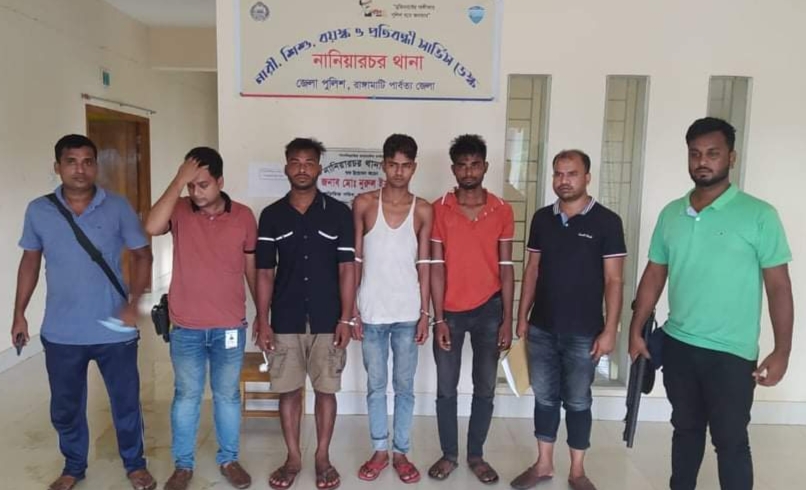 হবিগঞ্জের ধর্ষণ মামলার ৩ আসামী নানিয়ারচর থেকে আটক!