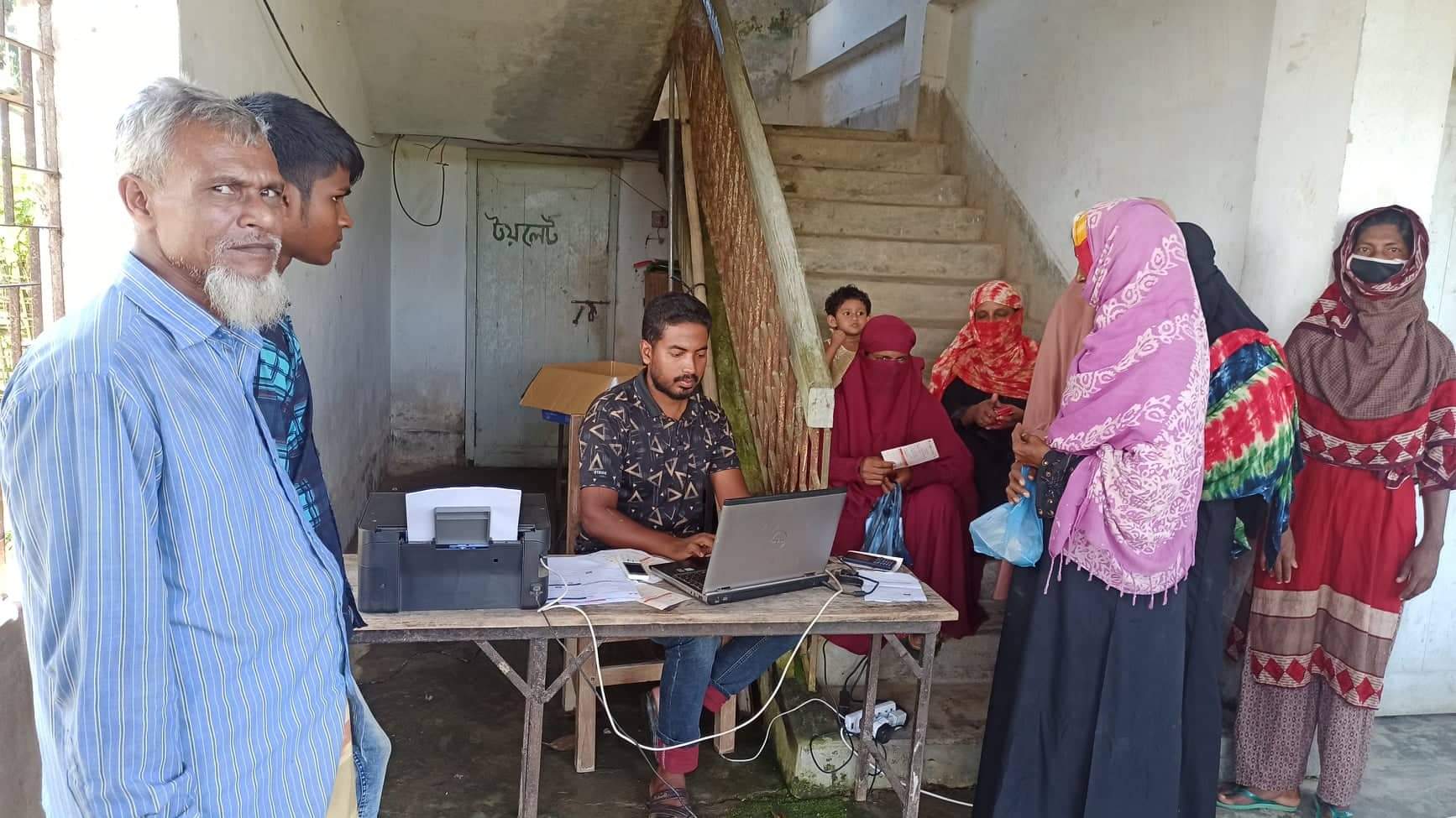 বাঘাইছড়িতে ব্যক্তিগত উদ্যোগে করোনা টিকার ফ্রি নিবন্ধন ক্যাম্পেইন