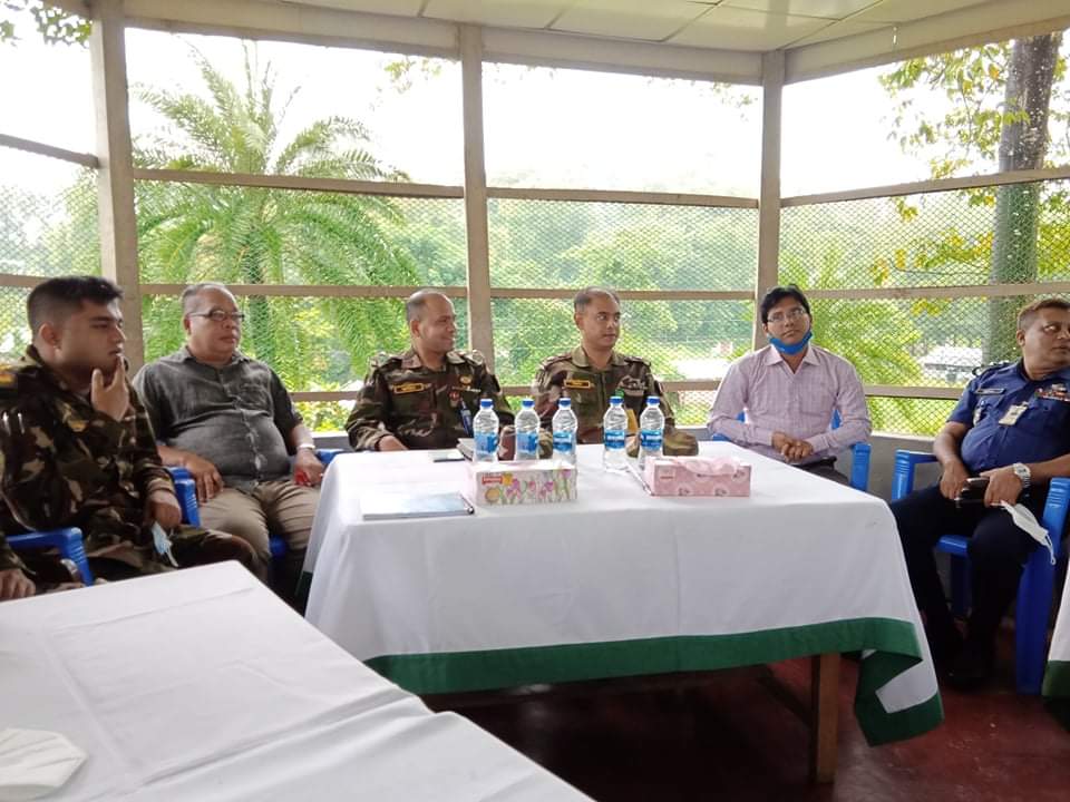 রাজস্থলীতে সেনাবাহিনীর উদ্যােগে মত বিনিময় সভা 