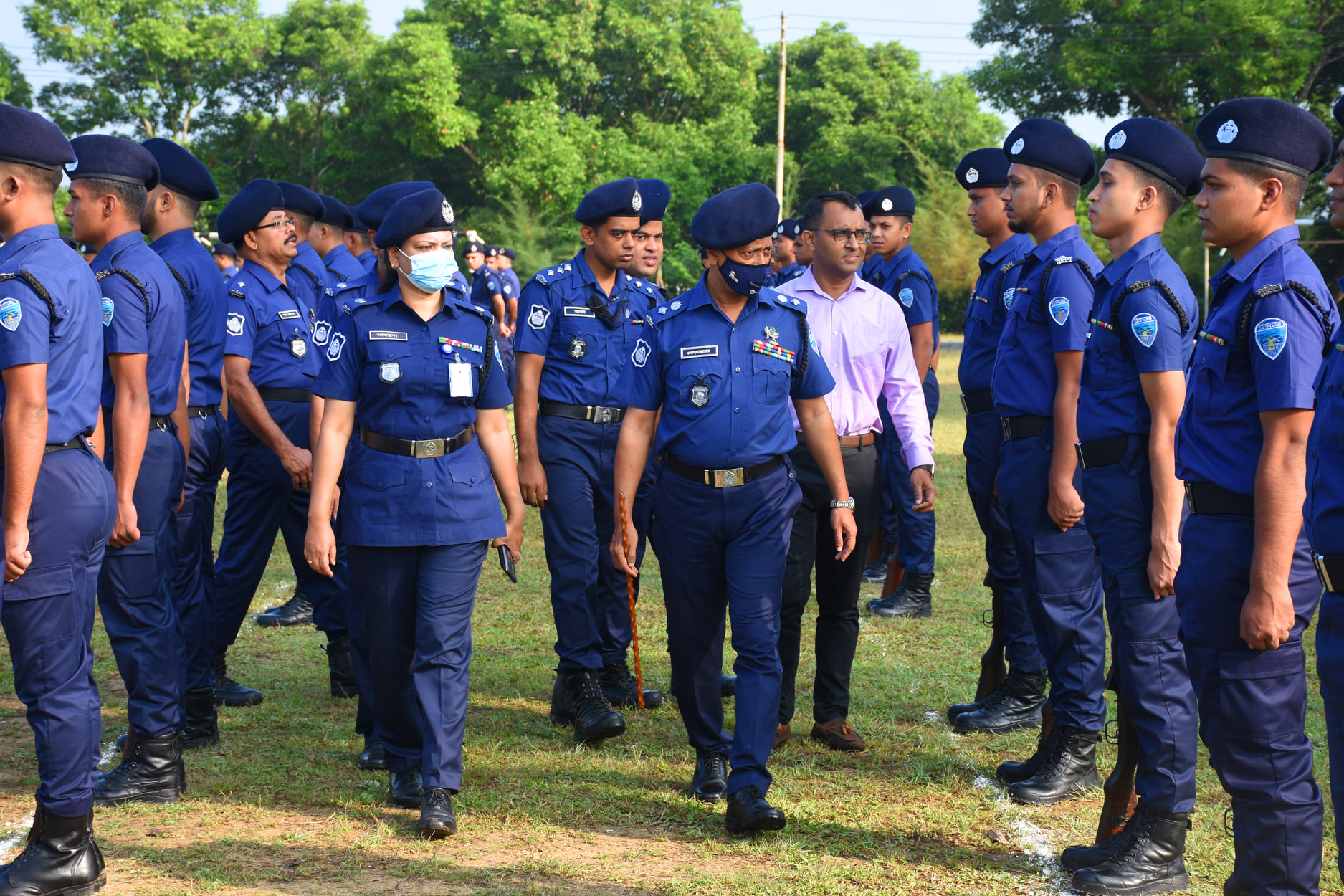 রাঙামাটি জেলা পুলিশের মাষ্টার প্যারেড অনুষ্ঠিত