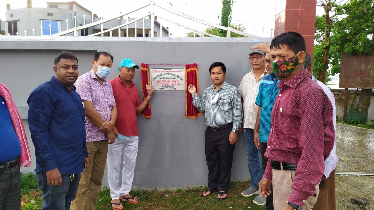 ২২লক্ষ টাকার উন্নয়নমূলক কাজের উদ্বোধন করলেন ইলিপন চাকমা