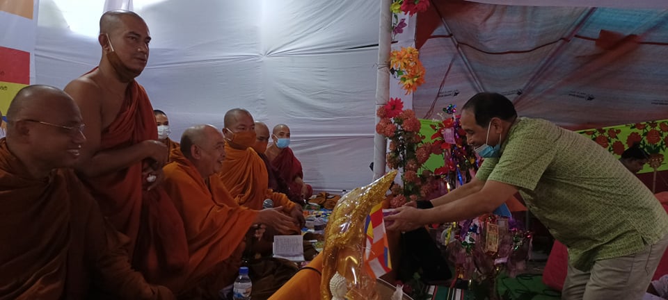 আসামবস্তী বুদ্ধাংকুর বৌদ্ধ বিহারে কঠিন চীবর দানোৎসব অনুষ্ঠিত