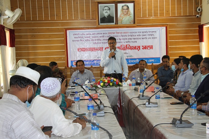 জুরাছড়ি পরিদর্শন করলেন জেলা প্রশাসক মোহাম্মদ মিজানুর রহমান