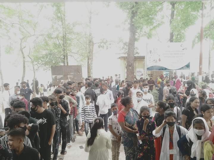 কাপ্তাইয়ে ৩ হাজার শিক্ষার্থী পেলো করোনার ভ্যাকসিন