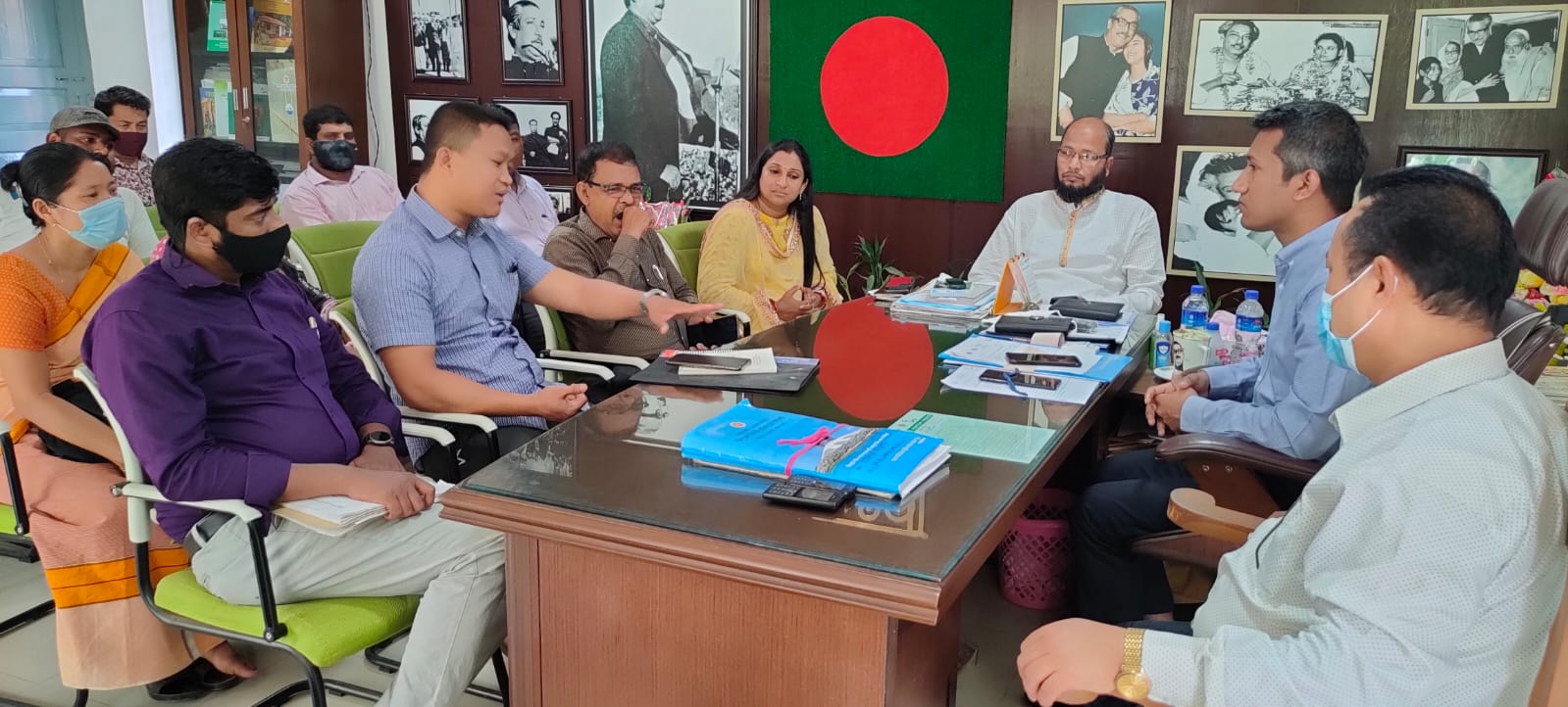 নানিয়ারচরে দুর্যোগ প্রস্তুতি ও টাস্কফোর্স কমিটির সভা অনুষ্ঠিত