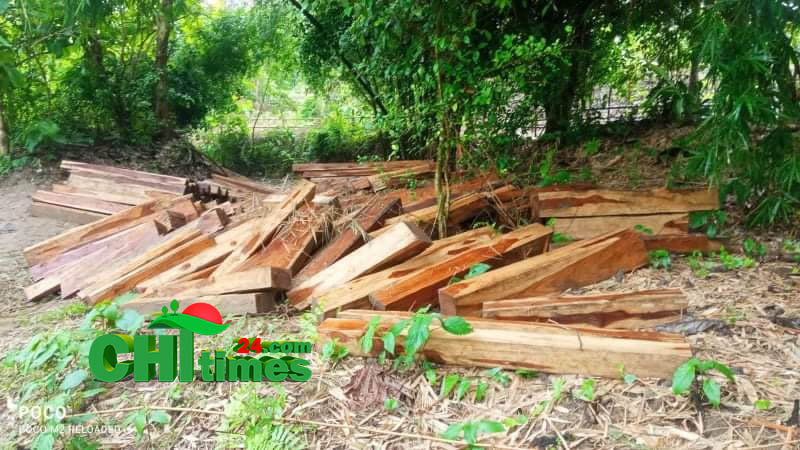রাজস্থলীতে সেনাবাহিনীর অভিযানে ৮ লাখ টাকার রদ্দা ও গোলকাঠ জব্দ