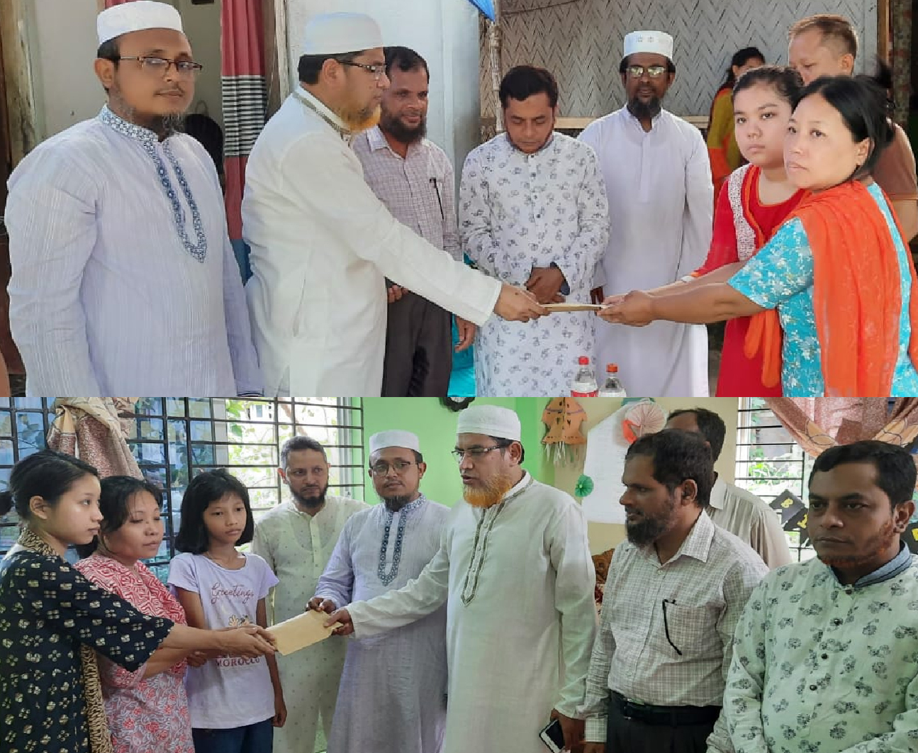 অগ্নিকান্ডে নিহত রাঙামাটির অগ্নিযোদ্ধা পরিবারে জামায়াতের অর্থ সহায়তা