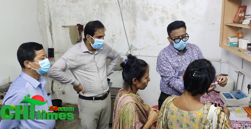 বাঙ্গালহালিয়ায় লাইসেন্স বিহীন জেনারেল ডায়াগনস্টিককে জরিমানা